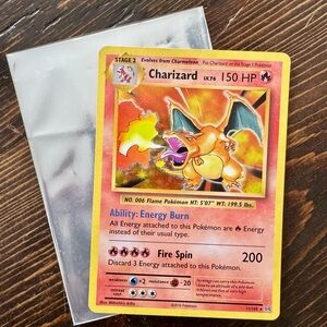 Pokemon Charizard Card- Mint Condition